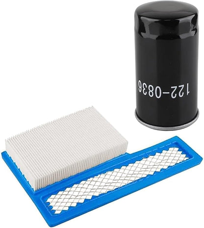122-0836 Oil Filter 140-3116 Air Filter for Cummins Onan 5500 7000 RV Generators HGJAA HGJAB HGJAC Marquis Gold/RV QG Marquis Platinum QG EFI-Oil Change Kit