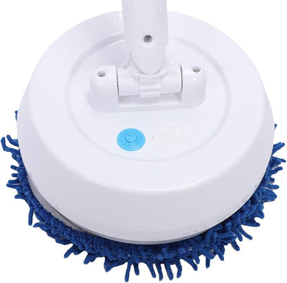 Hyuduo Electric Cleaning Brush, Rechargeable Cordless Rotating Scrubber with Telescopic Handle and Dry Wet Cloths, for Car Washing Floor Glass Tiles Ceiling