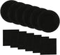 Abakoo Compost Bin Filters, 12 Pack, Activated Carbon Filters for Kitchen Compost Pail Filters Replacement for 1/1.3 Gallon Compost bin, 6 Round and 6 Square 6.5 inch Diameter Measures 4.65 inch