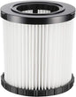 DCV581H DCV580H Vacuum Filter for DEWALT 20V MAX Shop Vac Cleaner Cordless and Corded Portable 2 Gallon Wet Dry Vacuum, Washable and Reusable Hepa Replacement Filter, 1 Pack