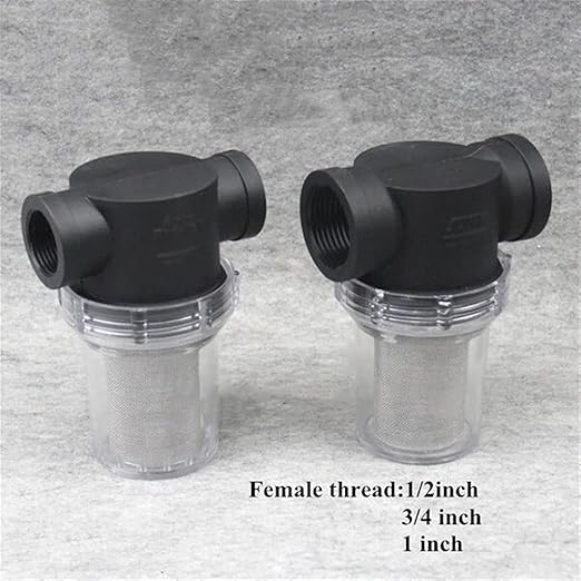 Heavy-Duty Inline Strainer Kit - 1/2 3/4 1 Inch High Pressure Filter for Farm Equipment & Garden Hose Systems(3/4")