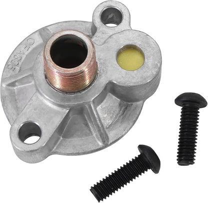 KIPA Oil Filter Adapter Replace for Small Block Chevy V8 Engines SBC BBC Spin On Bypass 305 307 327 350 400 396 402 427 454# 3952301