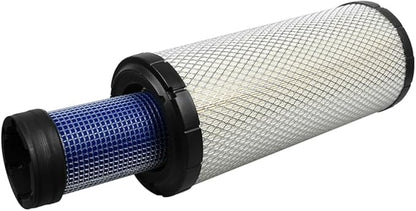 2SET P827653 P829332 Air Filter Kit Compatible with Bobcat 863 863G 964 873 873G Kubota Excavator KX080-4 KX080-3 KX080-3T Skid Steer Loaders SSV75C SSV65C Replace 6666375 6666376