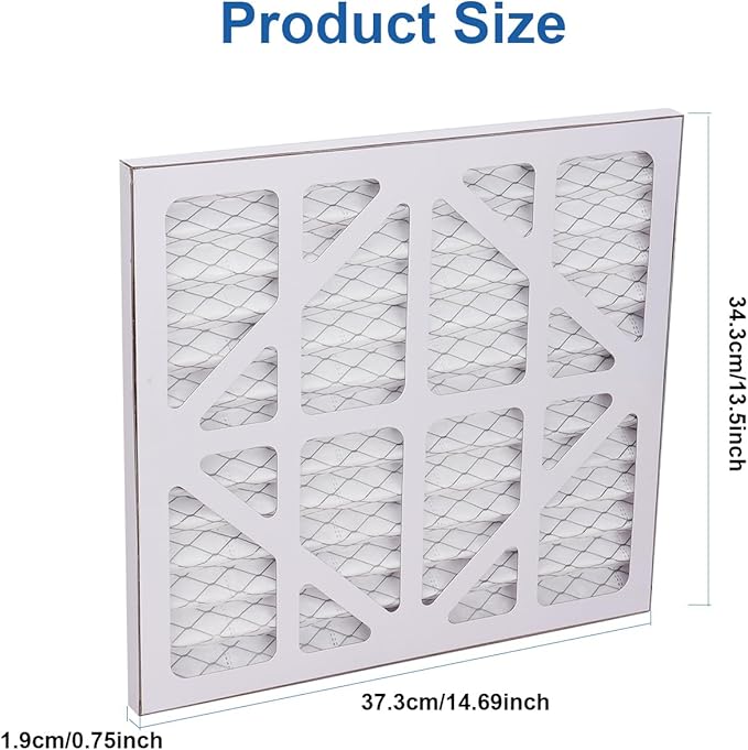 GreeSuit 5 Pack MERV-10 Pre-Filter Replacement Compatible with AlorAir CleanShield HEPA 550 Air Scrubber and Abestorm HEPA 550 Air Scrubber - 5 Pack