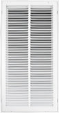 14"W x 30"H [Duct Opening Size] Steel Return Air Filter Grille - Removable Face/Door for 1 inch Filters -HVAC Vent Cover Grill - White [Outer Dimensions: 16 5/8"W X 32 5/8"H]