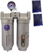 1" COMPRESSED AIR DESICCANT AIR DRYER/COALESCING FILTER FOR COMPRESSED AIR SYSTEMS GREAT FOR PLASMA CUTTER