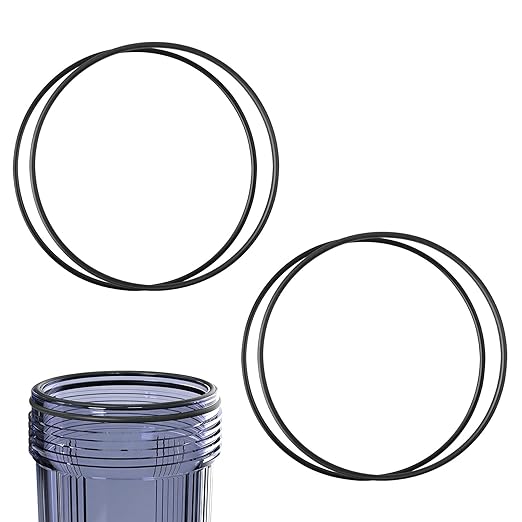 Whole House Water Filter O Ring 10"X4.5", 20"X4.5" for Simpure DB10C PurePlus PP-WFM10B Filter Housing Replacement Seals & Gaskets - 2PCS