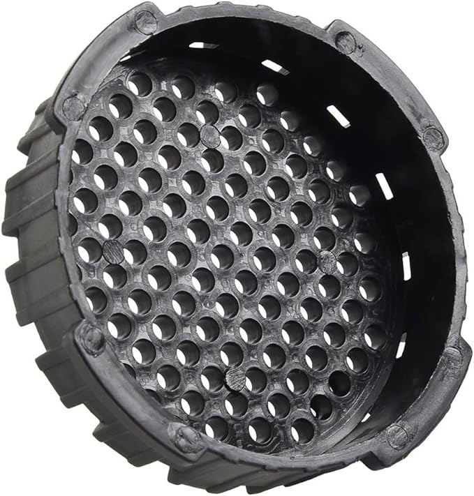Replacement Filter Cap Compatible for Aeropress Coffee and Espresso Maker, Black Plastic, 7.4 x 1.5 cm