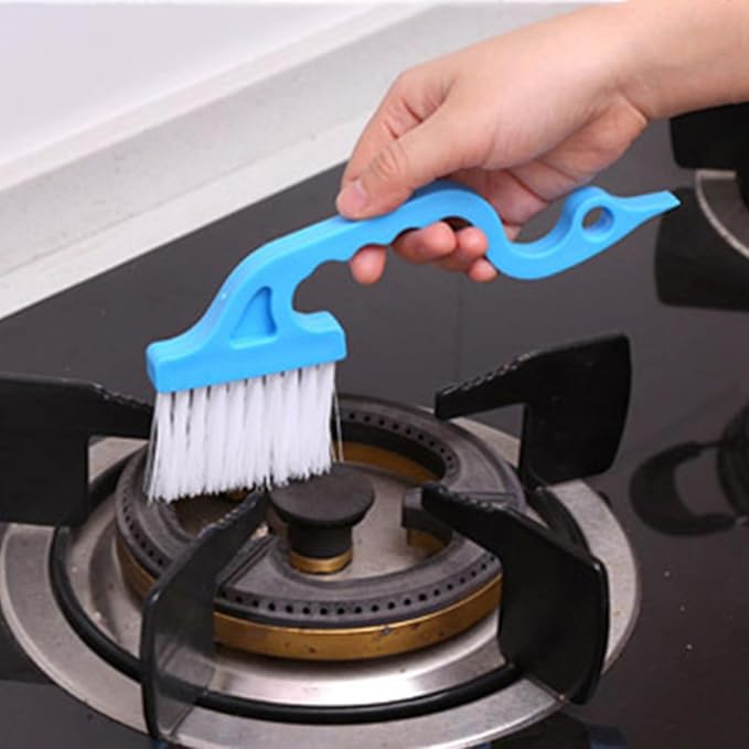 UPKOCH Window Groove Cleaning Brush Set 8pcs Window Gap Scrubber Brushes Dust Removal Wet and Dry Use Cleaning Tools for Home and Office
