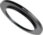 58-77mm Metal Step-Up/Down Ring Adapter Compatible with Mirrorless Cameras DSLR Lens, UV CPL ND Filter Thread Converter, Black