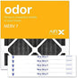 AIRx Filters Odor 14x14x1 Air Filter MERV 7 AC Furnace Pleated Air Filter Replacement Box of 6-14x14 Air Filters For Home, Made in the USA