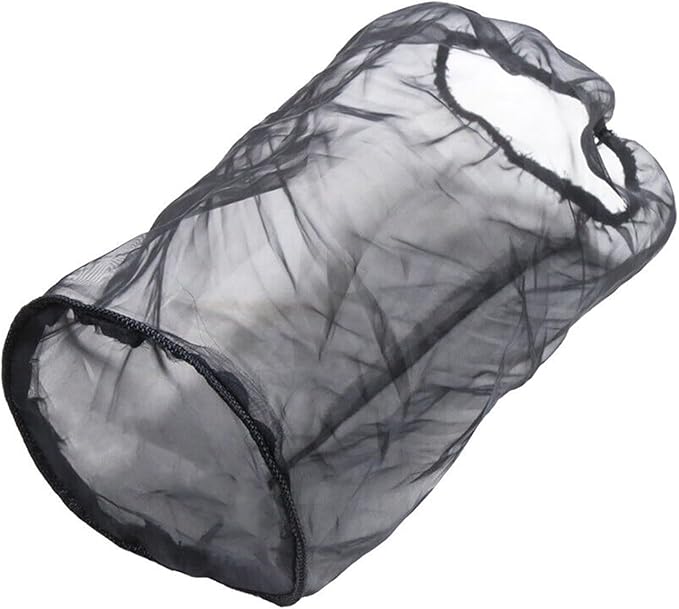 Universal 9 Inch Air Filter Cover, Air Intake Filter Sock Cover, Motorcycle Waterproof Air Filter Rain Sock Dustproof Protective Cover (Filter L), Pack of 4