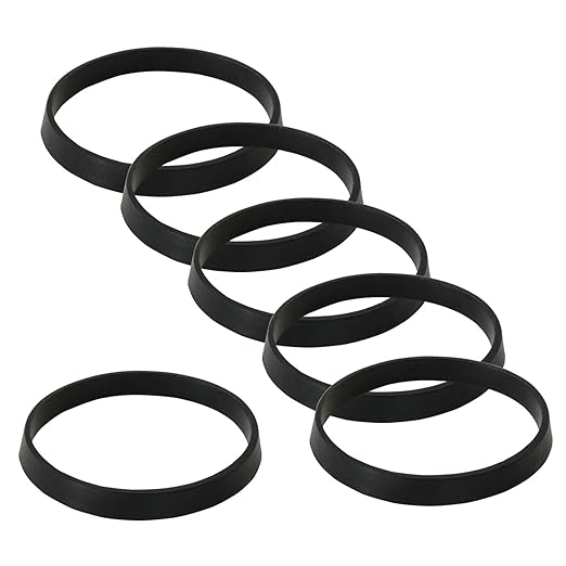 6PCS Kitchen Sink Filter Sealing Ring, Drain Pipe conical Rubber Gasket, Waste Pipe Gasket, 1.77-inch Drain Pipe Sink Odor Collector Siphon, 45mm Inclined Sliding Joint Rubber Ring