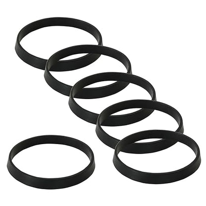6PCS Kitchen Sink Filter Sealing Ring, Drain Pipe conical Rubber Gasket, Waste Pipe Gasket, 1.77-inch Drain Pipe Sink Odor Collector Siphon, 45mm Inclined Sliding Joint Rubber Ring