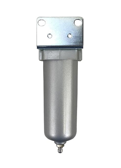 3/4" NPT Industrial Coalescing 0.01u Micron Filter Removes 99.98% of Oil, Moisture Vapor, Aerosols from Compressed Air Lines, 5oz Bowl, Manual Drain