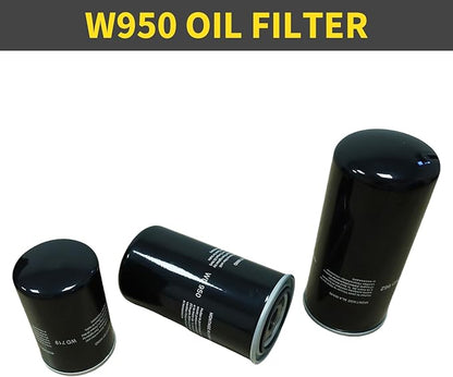 W950 Screw Air Compressor Oil Filter for 10HP Commercial Air Compressed System Maintenance Kit