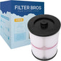 Filter Bros 17816 Red Stripe Replacement Fits Craftsman Shop Vacuums 5 Gal Plus