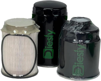 Diesly 6.7L Cummins Diesel Fuel Filter Water Separator Replacement for 2013-2018 RAM Dodge 2500, 3500, 4500, 5500 (Fuel Filter Combo + Oil Filter)