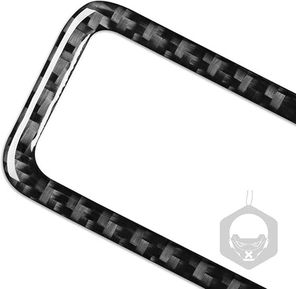 Carbon Fiber Interior Full compatible with BMW X5 2 pieces of mist elimination air vents on both sides-1