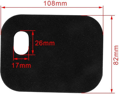 FLYPIG Air Filter Sponge Foam Air Filter Element for 1981-2017 Yamaha PW50 PW 50 Y-Zinger Kid Bikes Air Cleaner Box Filter