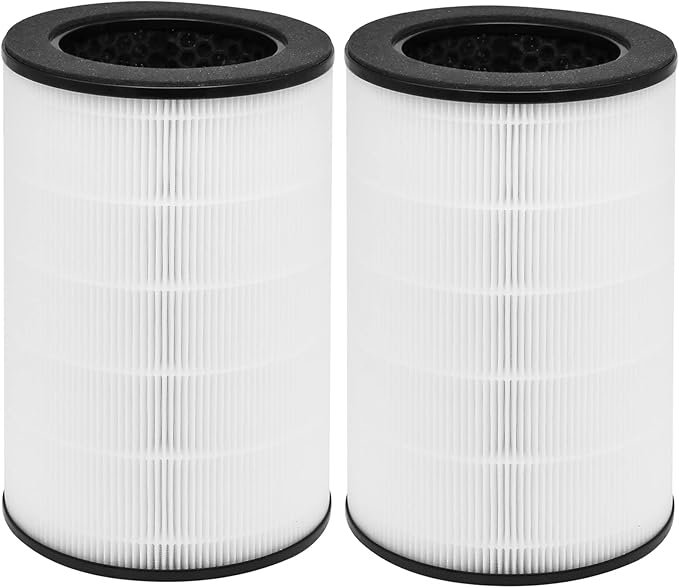 AP-T40FL Replacement Filter Compatible with Homedics Air Purifier Models# AP-T45, AP-T45WT, AP-T40, AP-T40WT, AP-T40WTAR, 1461901 (Costco Model), 2-Pack