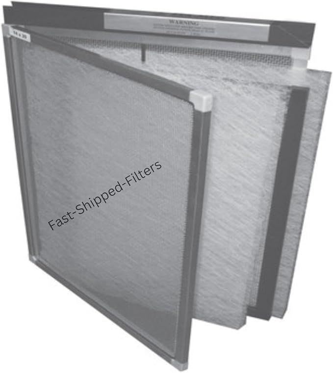 Fast-Shipped-Filters 8 Pack 20x25 Replacement Filters Compatible to Fit with Respicaire CG MicroCLean 95