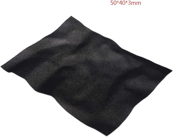 PC Fans Dust Filter Computer Black Dustproof Sponge 60ppi Density Filter for Electric Control Boxes