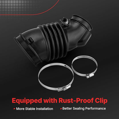 17228-RYE-A00 Air Intake Hose with Clamps for 2007 2008 2009 Acura MDX