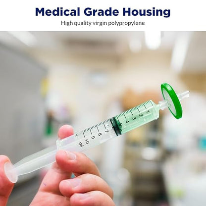 Membrane Solutions 300 Pack Syringe Filter Sterile PES Hydrophilic Filtration 0.22um Pore Size, 33mm Membrane Diameter Sterile PES Membrane Individually Packed