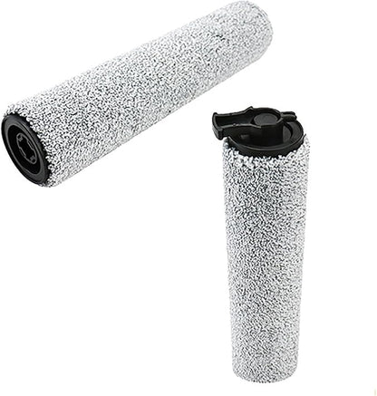 Replacement Vacuum Cleaner Roller Brush HEPA Filter for Bissell Crosswave HF2/3845N/3831 Floor Scrubber Parts, 2 Roller Brush 2 HEPA Filter