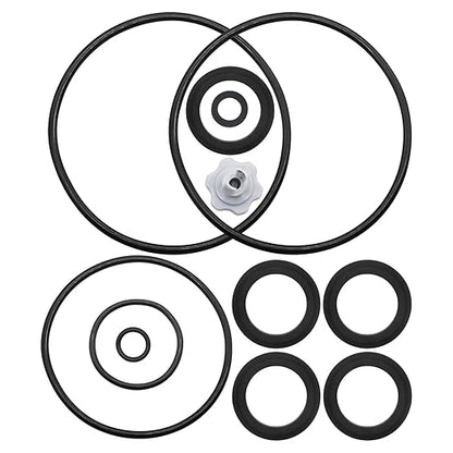 Sand Filter Pump Repair Set Compatible with Intex Sand Filter Pumps, 25013 Air Release Valve & O-Ring Parts (12 PCS)