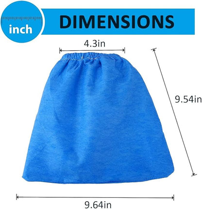 Cloth Filter for Craftsman 2&2-1/2 Gal. Shop Vac 916949, 9-16949, MICROLINED (3 Pack)