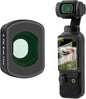 Haoge Magnetic 0.75X Wide Angle Lens for DJI Osmo Pocket 3,Expanded FOV of 108°, Dual-Sided Anti-Reflective Coating Lens with Screen Protector