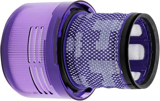 Dyson V11 Filter, 2-Pack Premium True HEPA Replacement Filters for Dyson V11, V11 Animal, Dyson-V15, V15 Filter, V11 Completed/Absolute, V15 Absolute/Submarine with Trigger Clamp, Part no. 970013-02