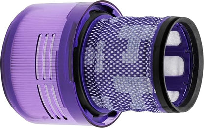 Dyson V11 Filter, 2-Pack Premium True HEPA Replacement Filters for Dyson V11, V11 Animal, Dyson-V15, V15 Filter, V11 Completed/Absolute, V15 Absolute/Submarine with Trigger Clamp, Part no. 970013-02