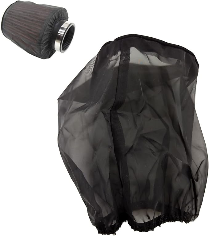 Air Filter Protective Cover, Universal Air Intake Filter Sock Cover Air Cleaner Protective Cover forHigh Flow Air Intake Filters (Small)