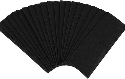 20PCS 4" x 12" Activated Carbon Air Filters for Home Charcoal Floor Vent Filters, AC Vent Filter,Electricostatically Charged Floor Register Filters