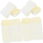 15pcs Reusable Dry Cleaning Sponge for Lamp Shade Cleaner Sponges for Soot and Pet Hair for Curtains and Artworks White Small Waist Design
