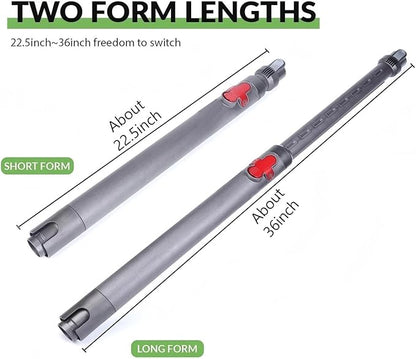 Vacuum Cleaner Extension Rod, Extension Pole (Compatible with Dyson DC23/DC26/DC39) Vacuum Cleaner Handle Extension Tube Replacement Accessory