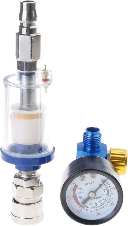Pneumatics Tool Air Sprayer Paint Oil Water Separator Filter with Pressure Gauge Pressure Regulator Equipment Filter