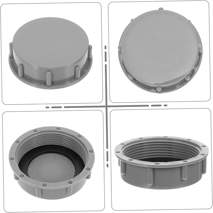 DOITOOL 12pcs Pp Drain Caps for Kitchen and Bathroom Sink Caps Inner Easy Installation Essential Household Accessory