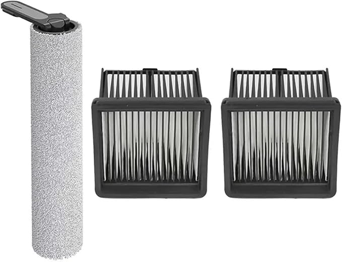 wet dry vacuum cleaner, Vacuum Filters Roller Brush Kit，Compatible For Fordreame K10 / K10 Pro Formova, 2.0 Pro Floor Scrubber Spare Parts-A58E,for home and floor