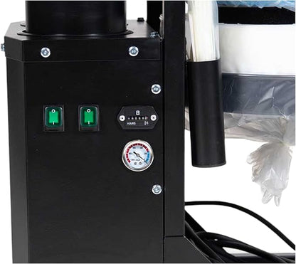 HOC BARTELL HD2 Two-Motor HEPA DUST Collector + Reverse-AIR Jet-Pulse Filter Cleaning System - North American Made!