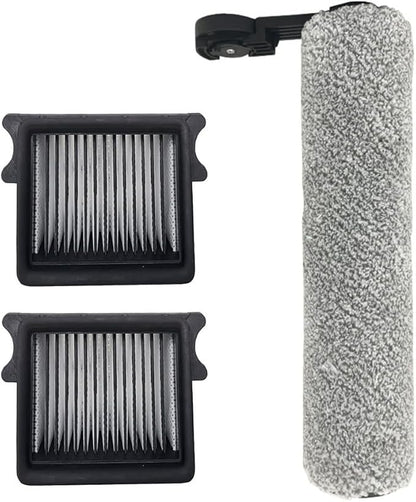 Roller Brush Filters For MMX Avac S878W Smart Wet & Dry Cordless Floor Washer, Floor Scrubber Filters Main Brush Accessories