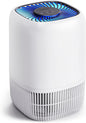 Air Purifiers for Home with H13 Quiet HEPA Filter Up to 1076 Ft² for Pet Hair, Odors, Pollen, Smoke, Compact Air Cleaner with 3 Speeds, Timer, Aroma Quiet 360°Intake Filter, White