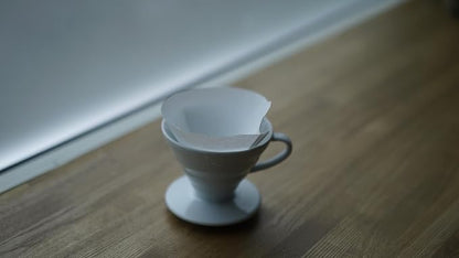 Hario V60 Paper Coffee Filter, Size 01, White, 100ct Box