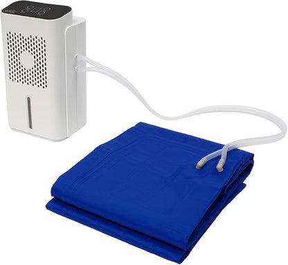 Bepritm Bed Cooling System, 6W Mattress Water Cooling Bed Pad with LCD Panel, Single Size Water Bed Cooler 50dB Low Noise for Bedroom, Student Dorm, Home (63 x 27.5in)