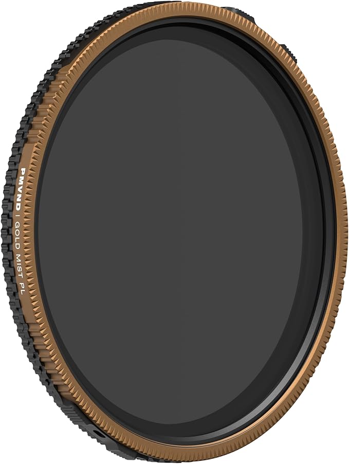 PolarPro - Chroma VND/PL - McKinnon Series - 6-9 Stops - Gold Mist - 49mm