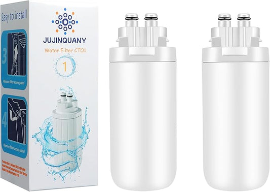CTO1 Water Filter Replacement, Compatible with Brita Hub Instant Powerful Countertop Water Filter Device, Lasts Six Months or 120 Gallons, Replace Filter Model Number CTO1 (2-Pack)
