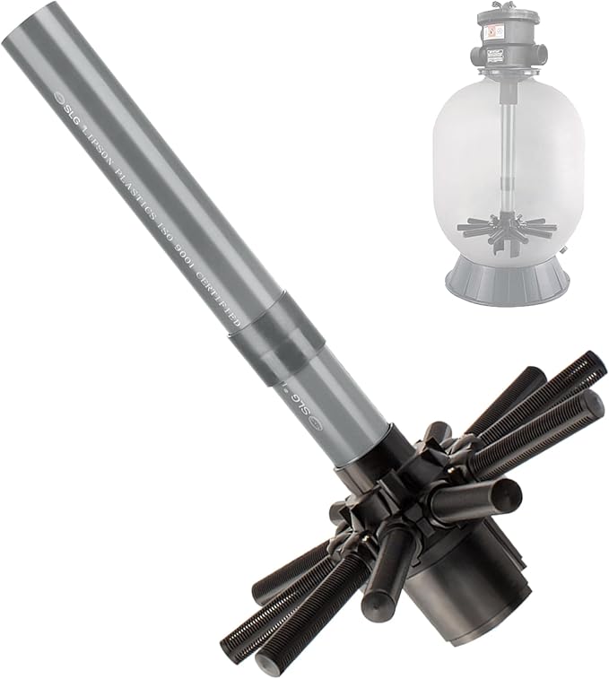 SX180DA Lateral Assembly for Hayward S180T Sand Filter, Pool Sand Filter Parts Lateral Assembly with Center Pipe Replacement S210T 1580 Series High-Rate Pool Filter Pump